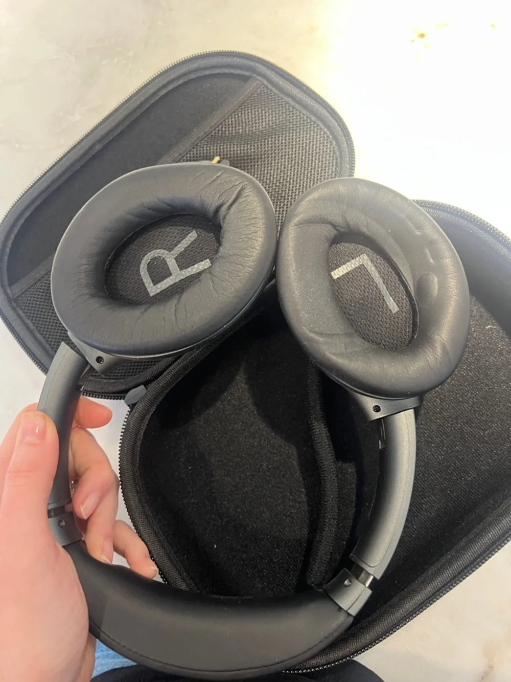NWOT Google Wireless Headphones, Acrux, Active Noise Cancellation Mic - Picture 3 of 3
